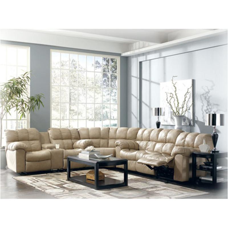 9650077 Ashley Furniture Max - Chamois Living Room Furniture Sectional