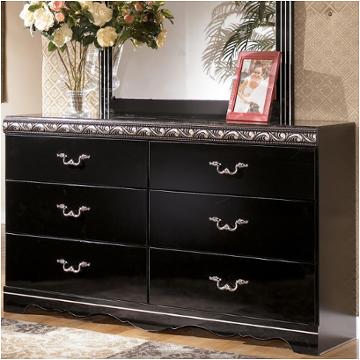 B104-31 Ashley Furniture Constellations - Black Bedroom Furniture Bed