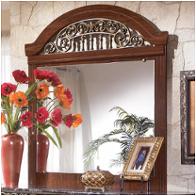 B105-36 Ashley Furniture Fairbrooks Estate - Reddish Brown Bedroom Furniture Mirror