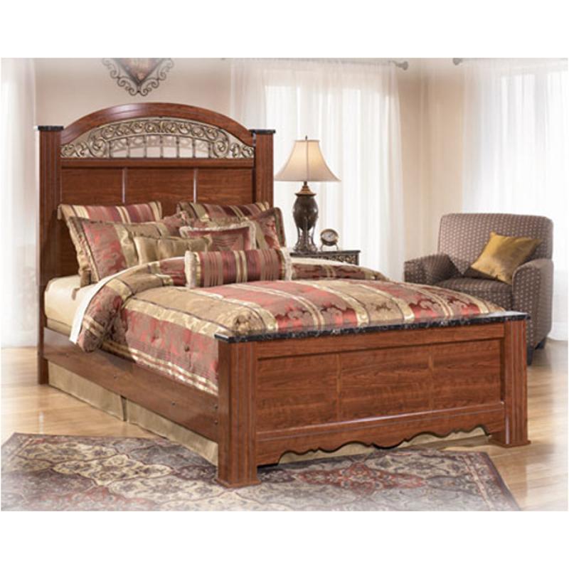 B105-64 Ashley Furniture Fairbrooks Estate - Reddish Brown Bedroom Furniture Bed