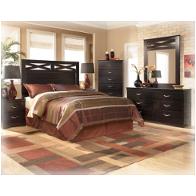 B117-31 Ashley Furniture X-cess - Merlot Bedroom Furniture Bed
