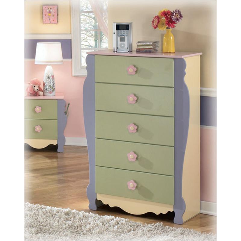 B140 46 Ashley Furniture Doll House Five Drawer Chest