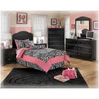 B150-92 Ashley Furniture Jaidyn - Black Bedroom Furniture Nightstand