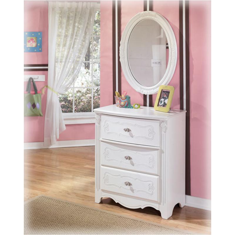 B188-43 Ashley Furniture Exquisite - White Bedroom Furniture Bed