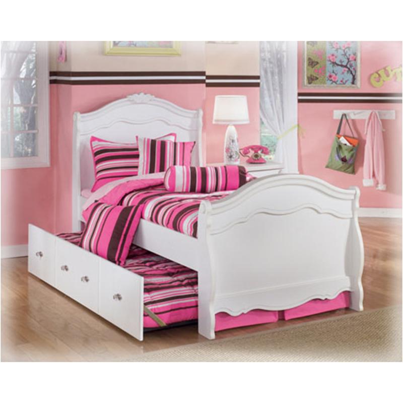 ashley white twin bed