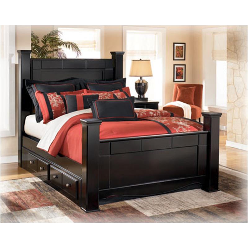 B271 50 Ashley Furniture Queen King, King Bed With Storage Underneath