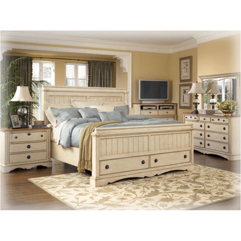 B593-93 Ashley Furniture Apple Valley Bedroom Furniture Nightstand