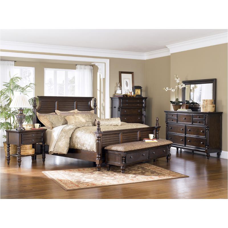B668 57 Ashley Furniture Key Town Queen, Key Town Bedroom Furniture