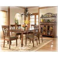 D429 35 Ashley Furniture Wyatt Dining Room Rectangular Ext Table D429 35 Ashley Furniture Wyatt Dining