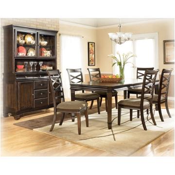 D480-35 Ashley Furniture Hayley - Dark Brown Dining Room Furniture Dining Table
