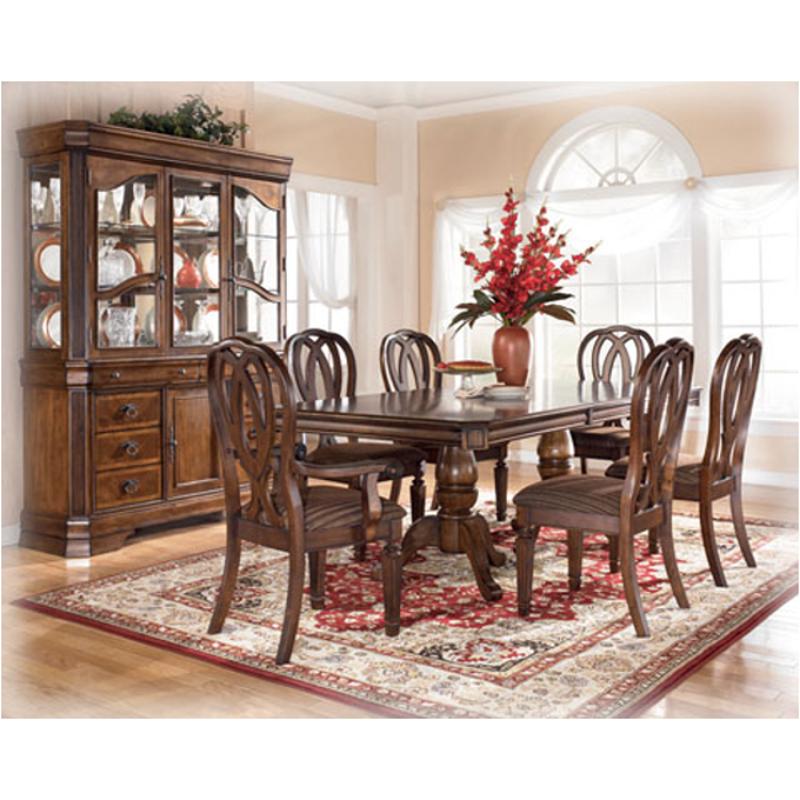 ashley pedestal dining table