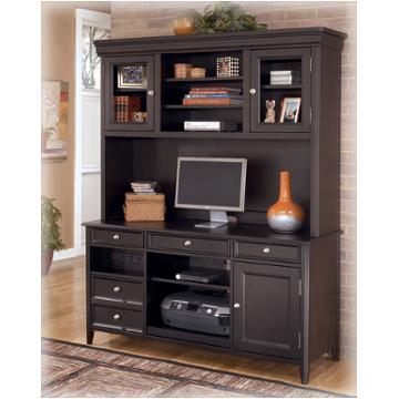 H371-49 Ashley Furniture Carlyle - Black Home Office Furniture Desk