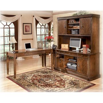 H527-49 Ashley Furniture Hamlyn - Medium Brown Home Office Furniture Desk