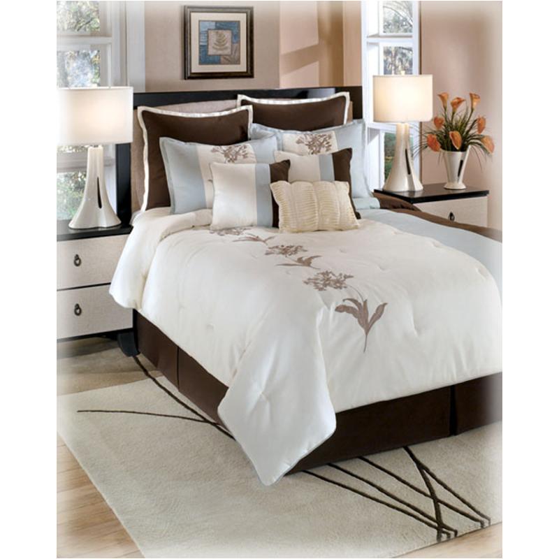 Q032007k Hydrangea - Spa Ashley Furniture Bedding Comforter