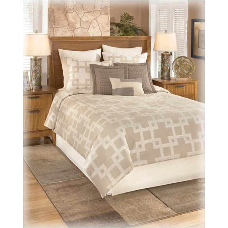 Q198007k Arcadia - Sandstone Ashley Furniture Bedding Comforter