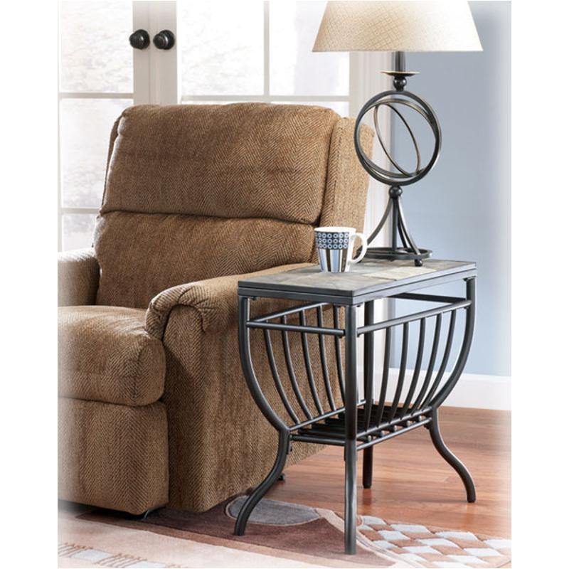 T233-7 Ashley Furniture Antigo - Black Living Room Furniture End Table