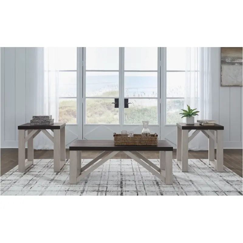 T236-13 Ashley Furniture Dorrinson Living Room Furniture Occasional Table Set