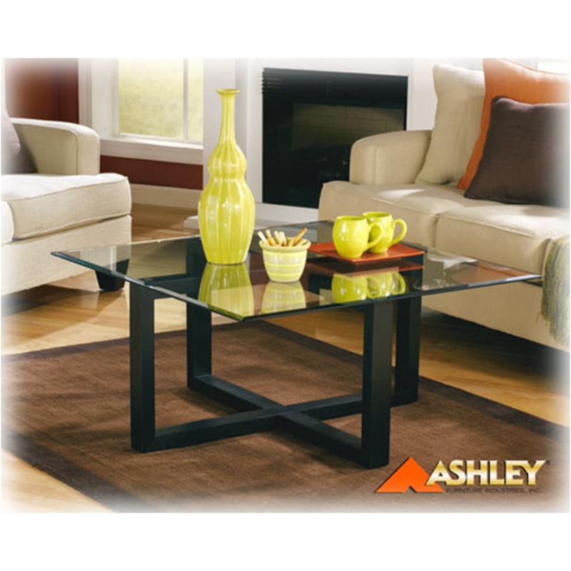 T324-8 Ashley Furniture Metro Silhouette Cocktail Table