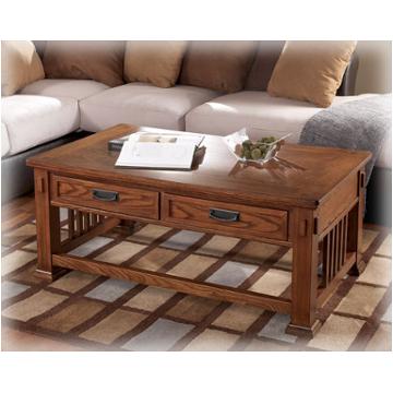 T419-1 Ashley Furniture Cross Island Living Room Furniture Cocktail Table