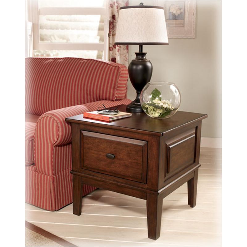 T422-2 Ashley Furniture Larchmont Square End Table