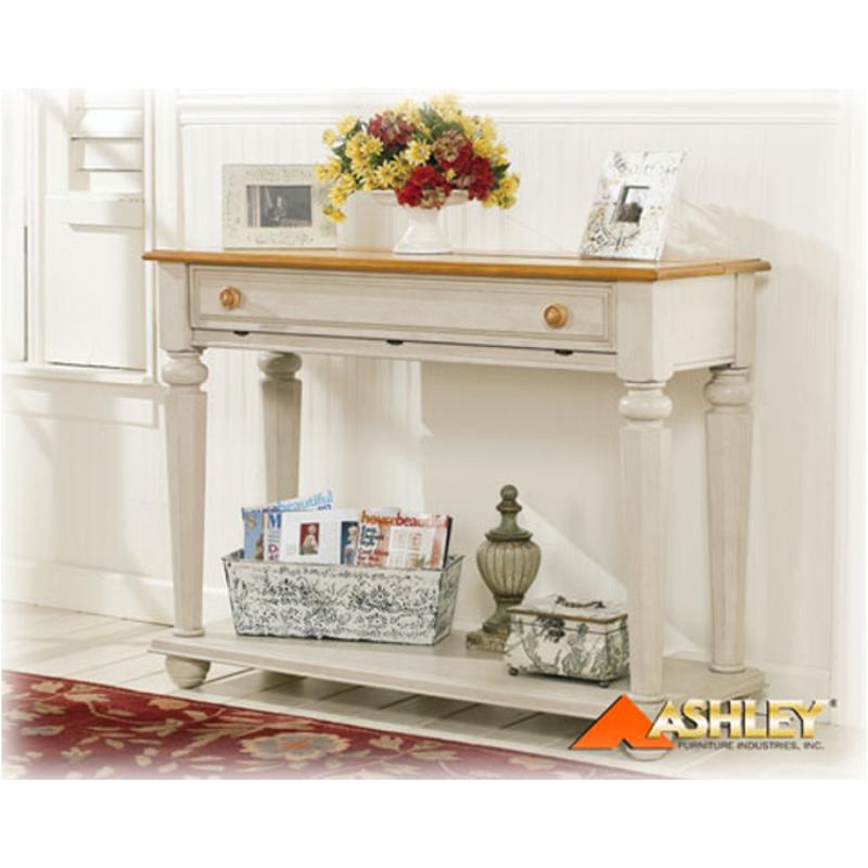 T432-4 Ashley Furniture Alison Hall Living Room Furniture Sofa Table