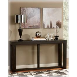 T481-4 Ashley Furniture Watson - Dark Brown Finish Living Room Furniture Sofa Table