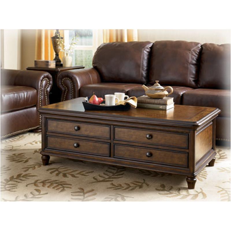 T703-20 Ashley Furniture Jamison Living Room Furniture Cocktail Table