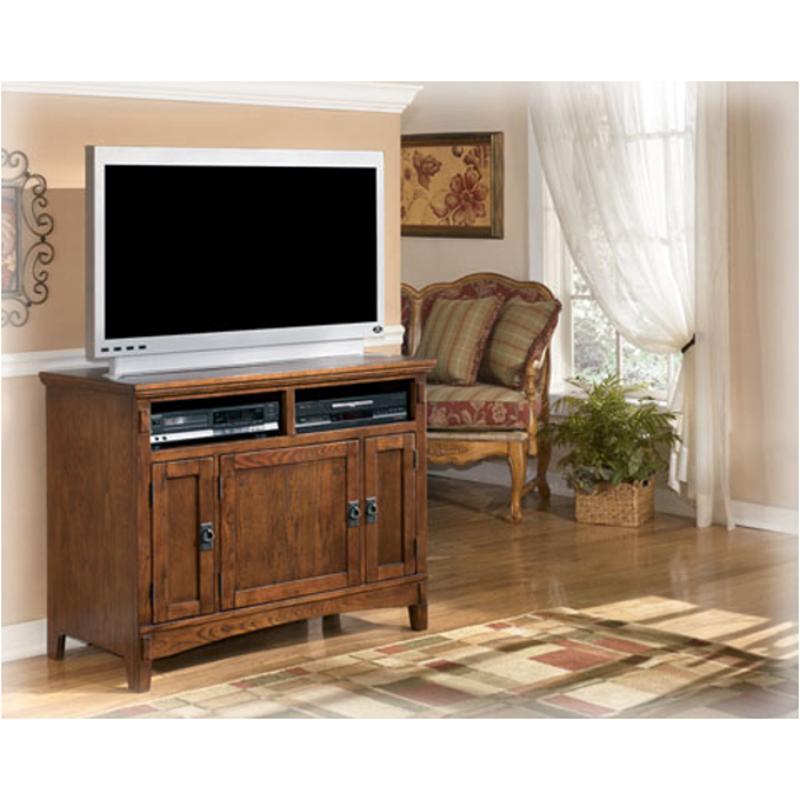 W319-18 Ashley Furniture Cross Island - Medium Brown Home Entertainment Furniture Tv Console