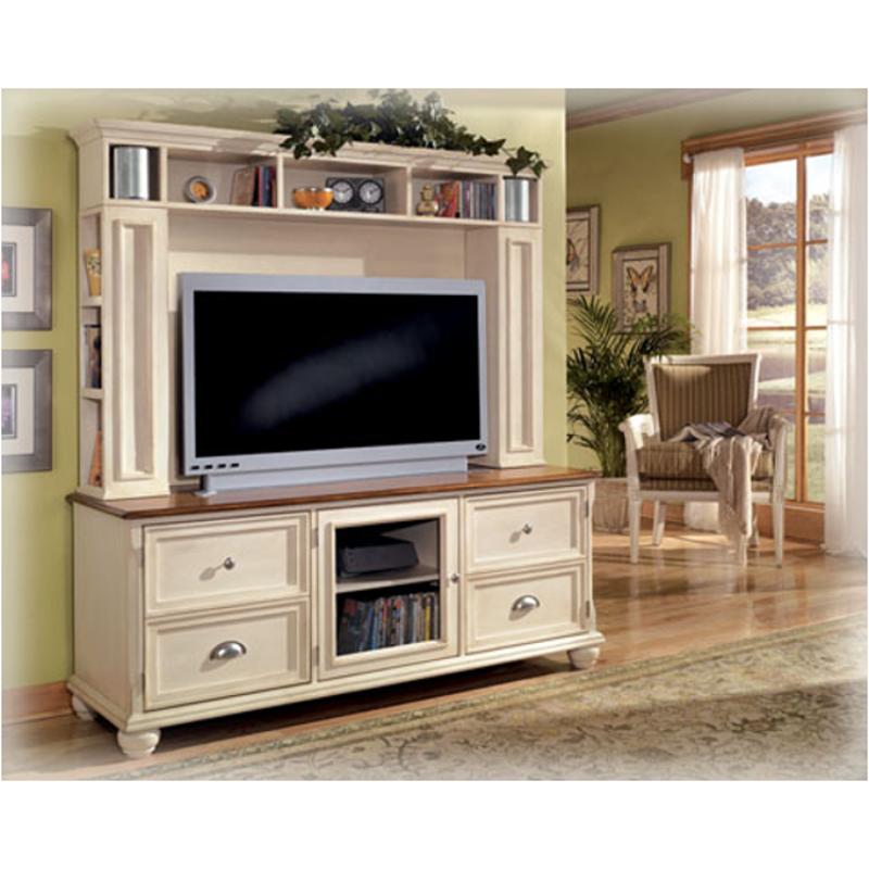 W423-21h Ashley Furniture Alison Hall Home Entertainment Furniture Entertainment Center