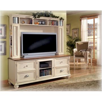 W423-21h Ashley Furniture Alison Hall Home Entertainment Furniture Entertainment Center