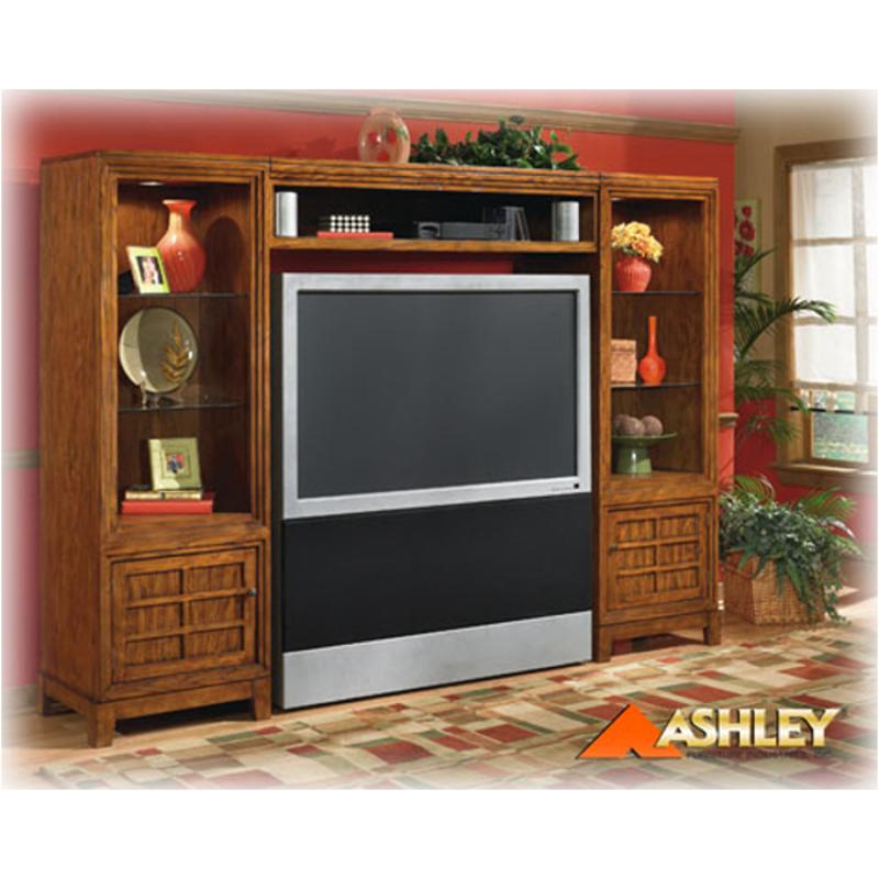 W44524 Ashley Furniture Rowland Right Pier Rta Oak Stain Finish