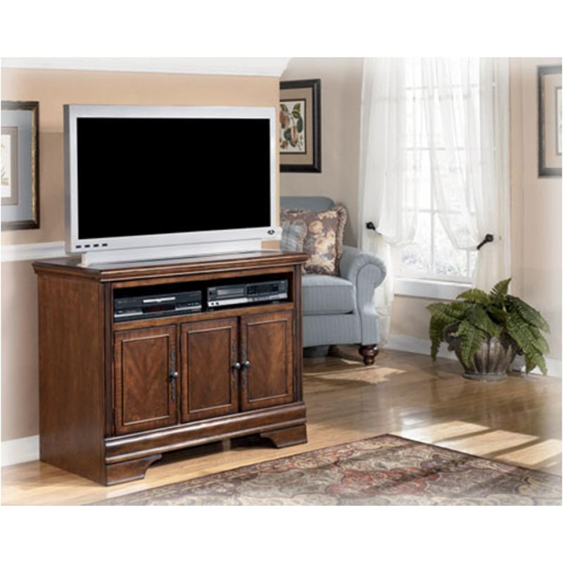 W52718 Ashley Furniture Hamlyn Dark Brown Tv Stand