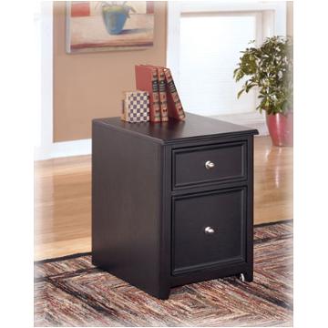 H371-12 Ashley Furniture Carlyle - Black Home Office Furniture File Cabinet