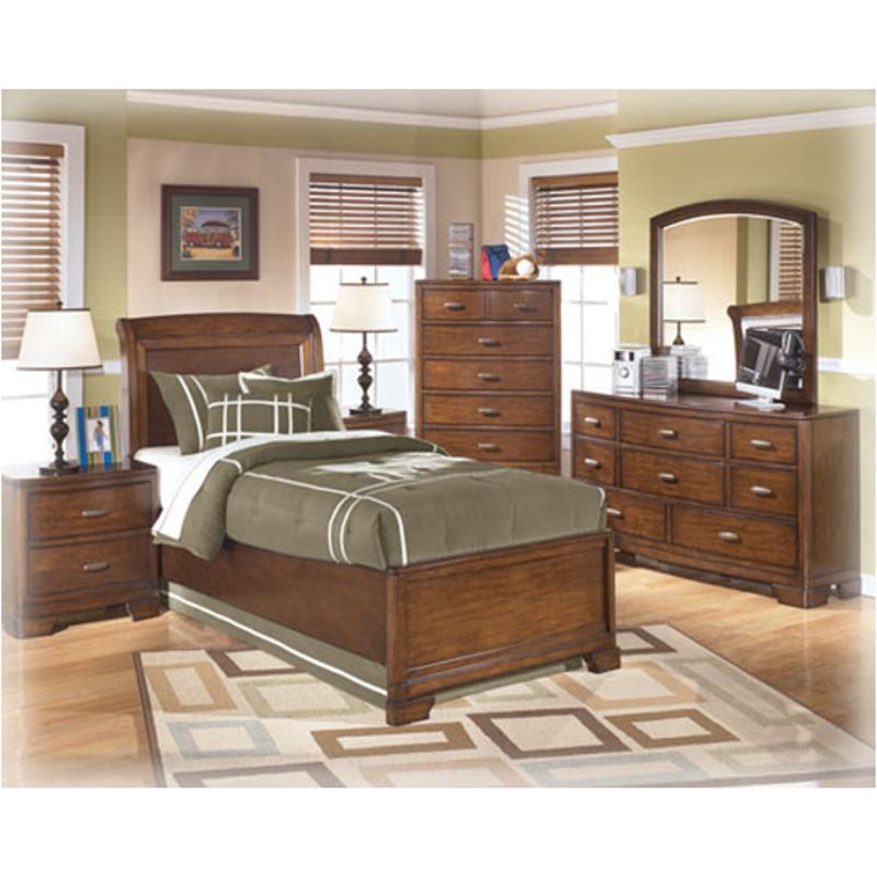 B447-92 Ashley Furniture Alea Two Drawer Night Stand