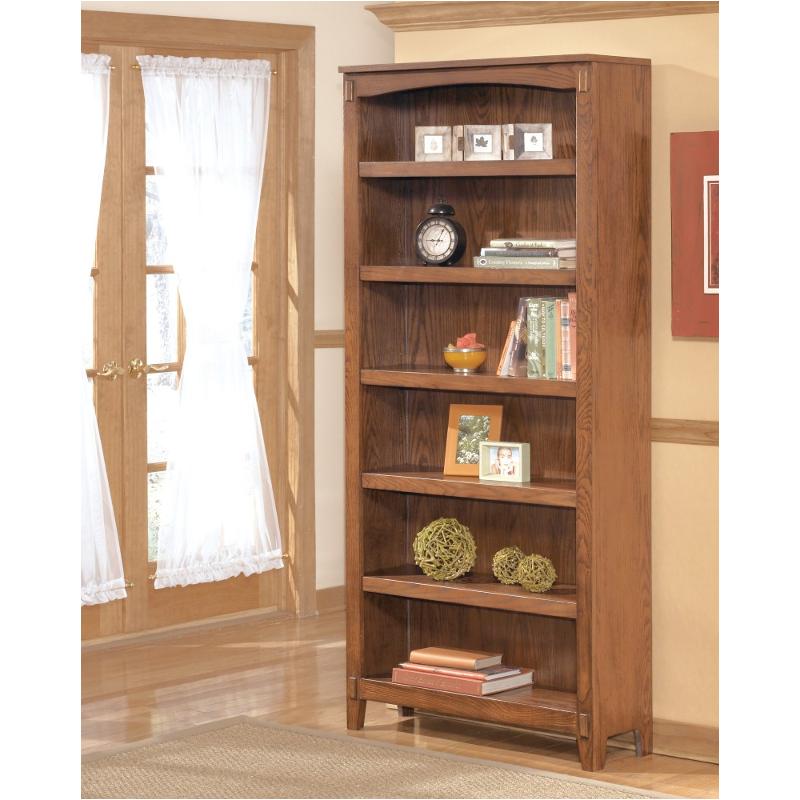 H319-17 Ashley Furniture Cross Island - Medium Brown Home Office Furniture Bookcase