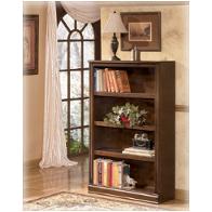 H527-16 Ashley Furniture Hamlyn - Medium Brown Home Office Furniture Bookcase