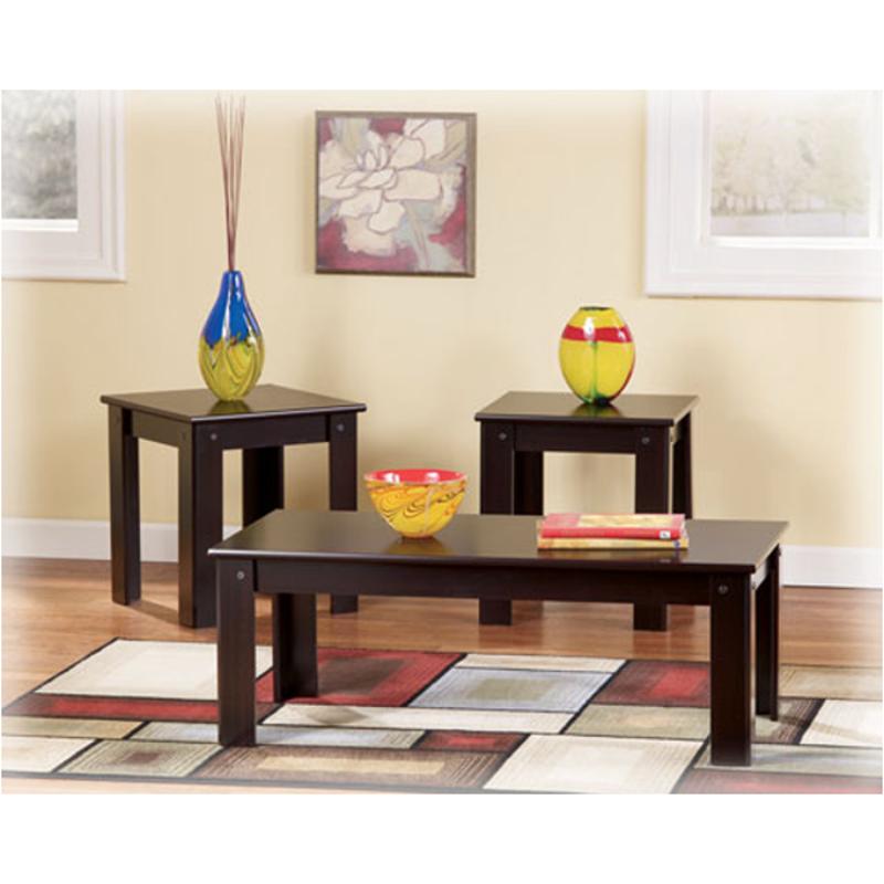 T119-13 Ashley Furniture Emporia Living Room Furniture Occasional Table Set
