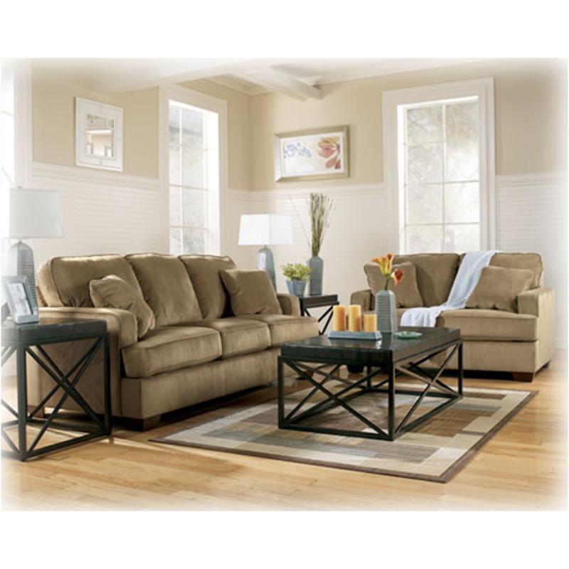 1280335 Ashley Furniture Atmore - Cappuccino Living Room Furniture Loveseat