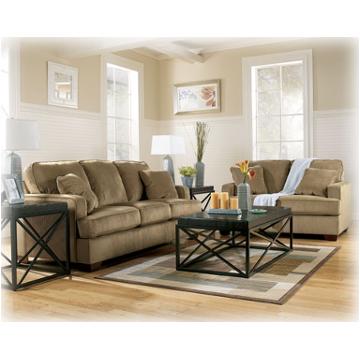 1280335 Ashley Furniture Atmore - Cappuccino Living Room Furniture Loveseat