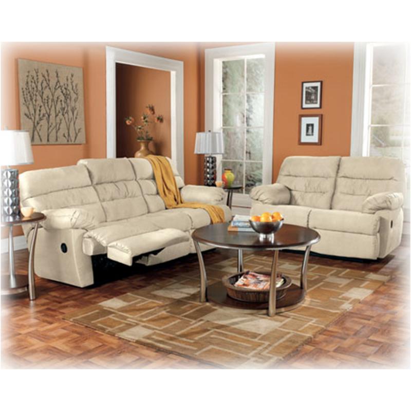 1489886 Ashley Furniture Ivory Reclining Loveseat