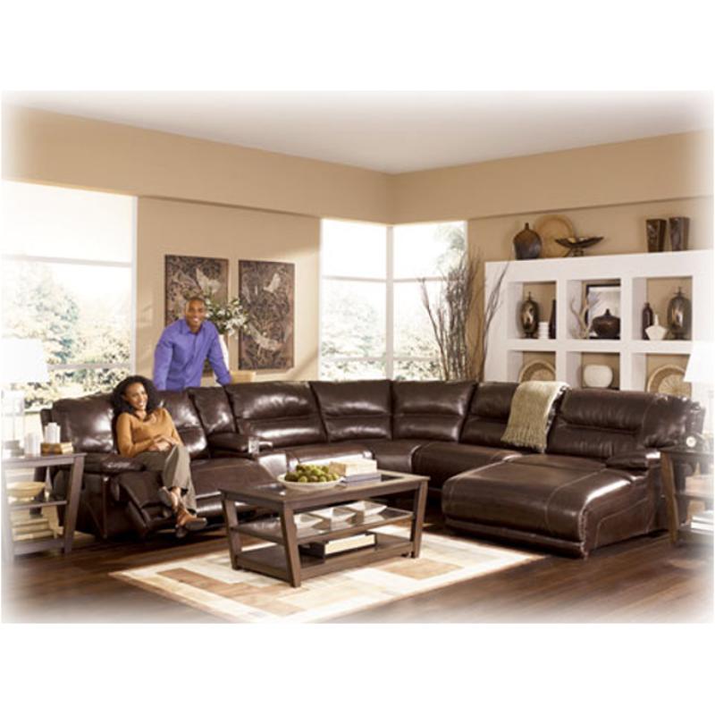 4240140 Ashley Furniture Exhilaration - Chocolate Living Room Furniture Sectional