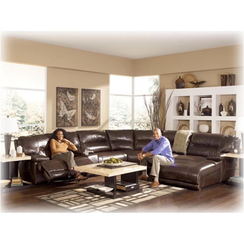 4240157 Ashley Furniture Exhilaration - Chocolate Living Room Furniture Sectional
