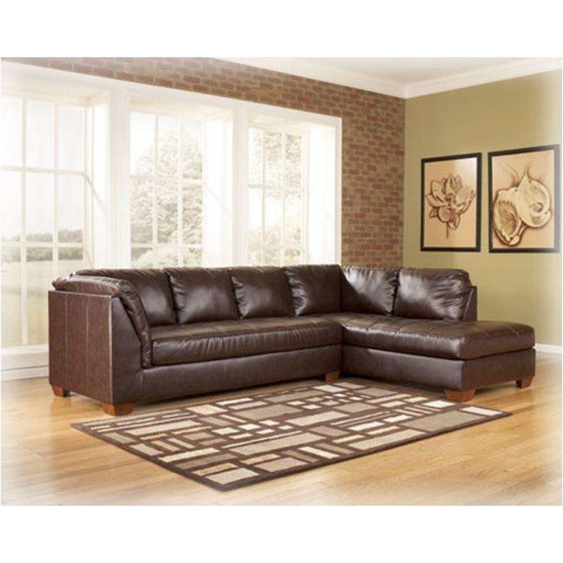 4480017 Ashley Furniture Fairplay Durablend - Mahogany Living Room Furniture Sectional