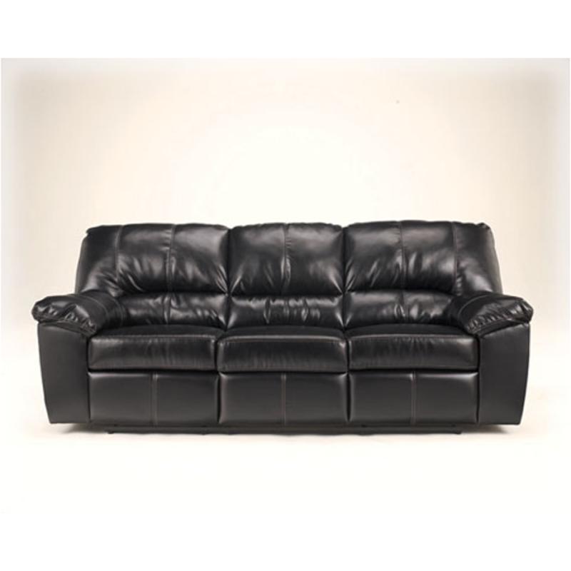 4540088 Ashley Furniture Durablend Black Reclining Sofa