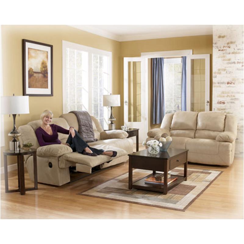 5780086 Ashley Furniture Hogan - Khaki Reclining Loveseat