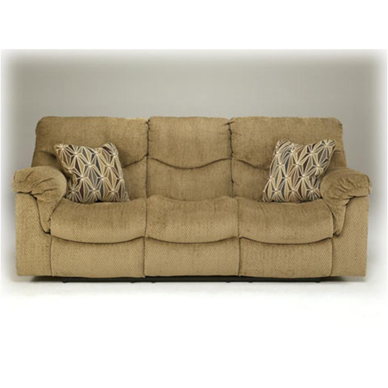 6460088 Ashley Furniture Dreamweaver Caramel Reclining Sofa
