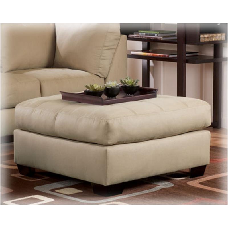 8670208 Ashley Furniture Fusion - Khaki Living Room Furniture Ottoman