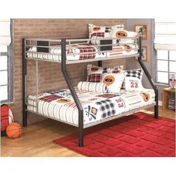 B106-56 Ashley Furniture Dinsmore - Black/gray Bedroom Furniture Bed