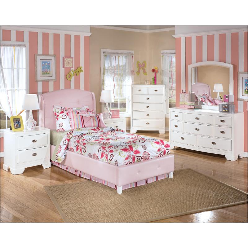 B475-153 Ashley Furniture Kids Room Bed Twin Uph Headboard