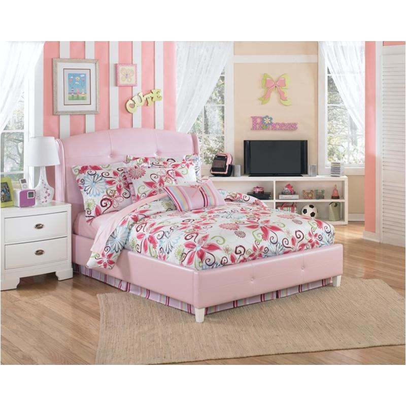 B475-155 Ashley Furniture Alyn Full Upholstered Bed-pink